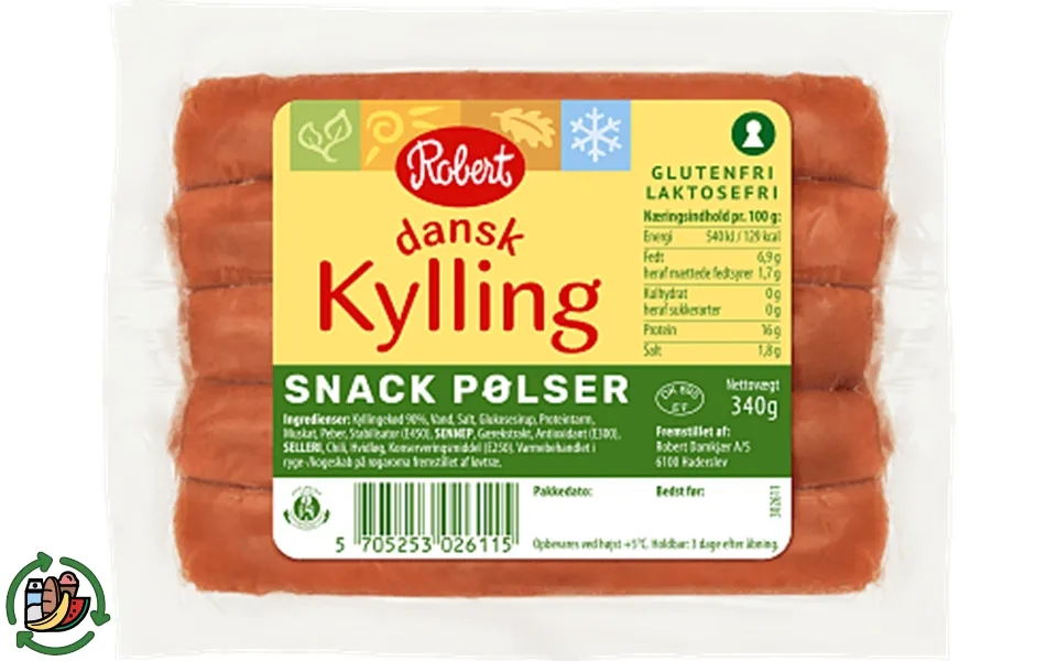 Kyllingepølse rob. Damkjær