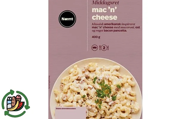 Mac n cheese næmt product image
