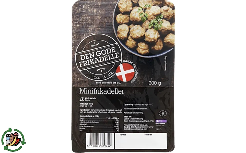 Minifrikadeller dgf