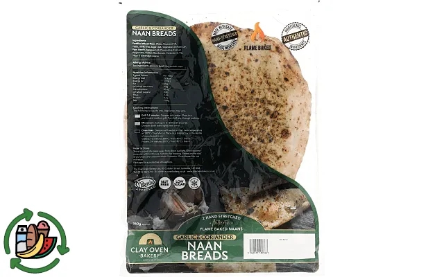Naan bread hvidlø clay top product image