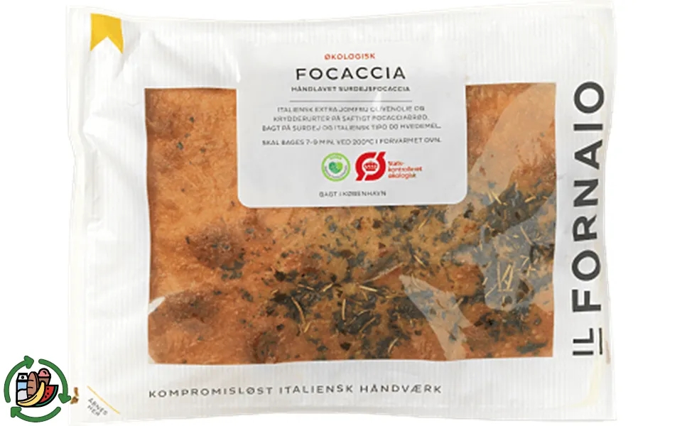 Eco focaccia il fornaio