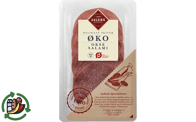 Eco Beef Salami Aalbaek product image