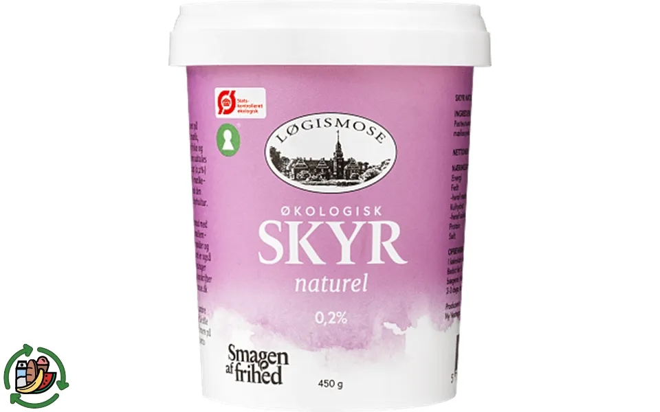 Øko Skyr Natur Løgismose