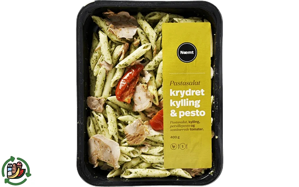 Pasta alkyl pesto næmt