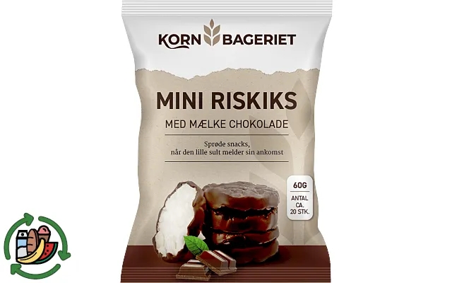 Rice crackers m mælkc kornbageriet product image