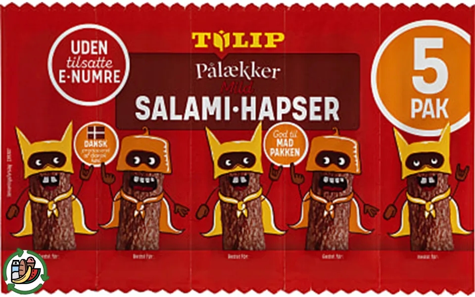 Salami hapser pålækker