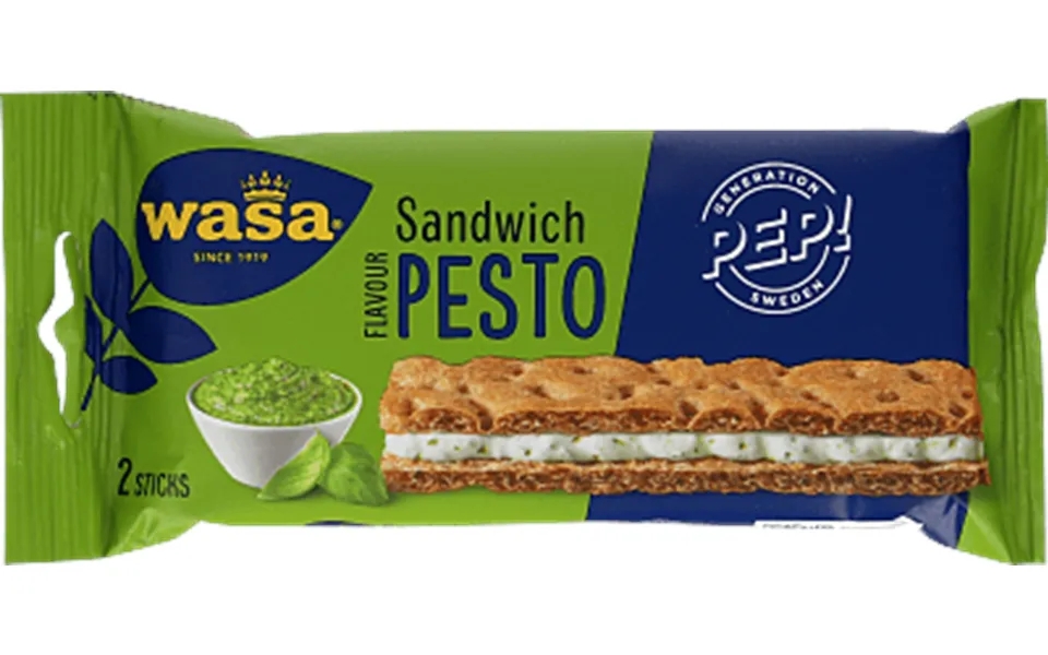 Sandwich pesto wasa