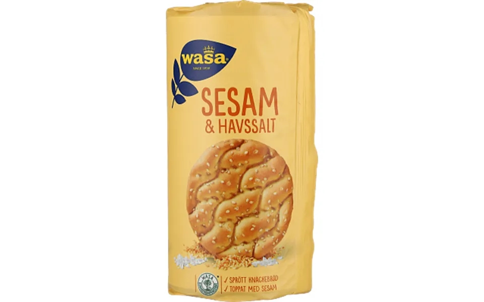 Sesame sea salt wasa