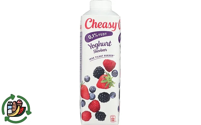 Fruits of the forest yogurt cheasy product image