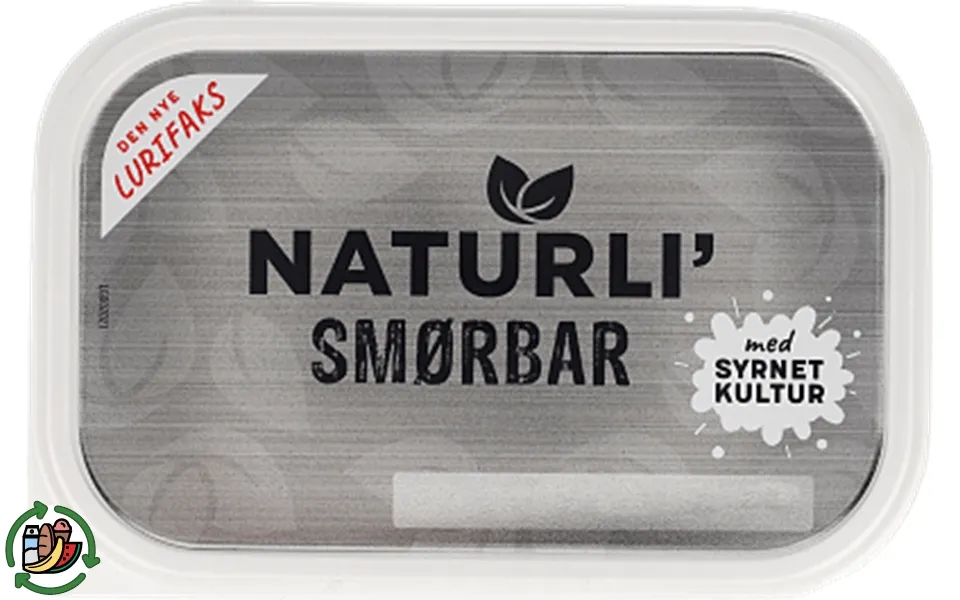 Smørbar Silver Naturli