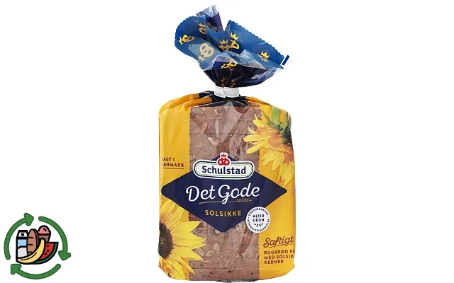 Solsikkerugbrød Det Gode product image