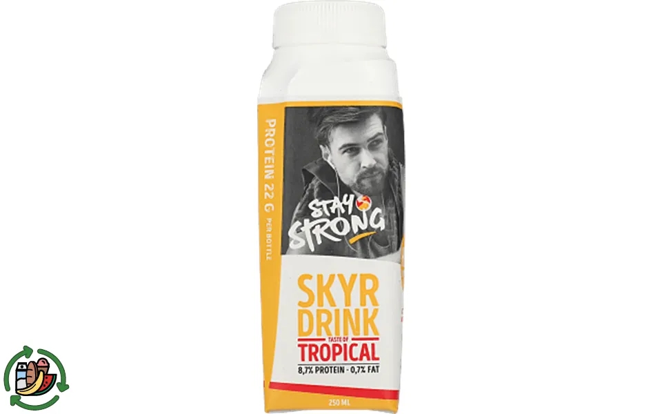 Tropisk Skyrdrik Stay Strong