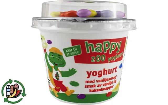 Vanilla yogurt happy zoo product image