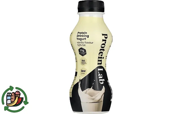 Vanilla yogurt protein lab product image