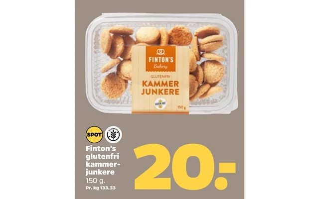 Finton's Glutenfri Kammerjunkere product image