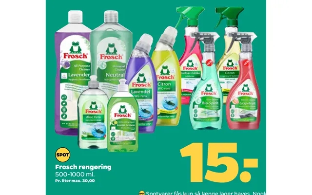 Frosch cleaning product image