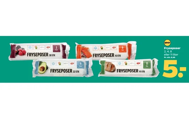 Fryseposer product image