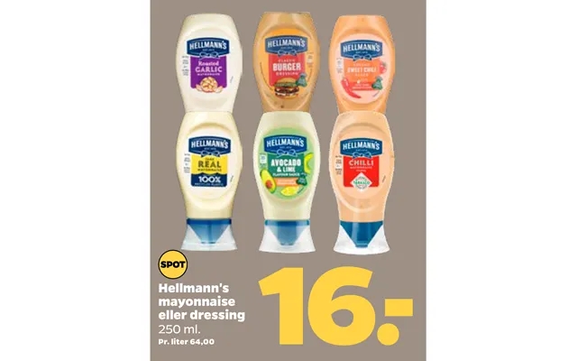 Hellmann s mayonnaise or dressing product image