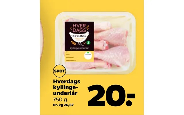 Every day kyllingeunderlår product image