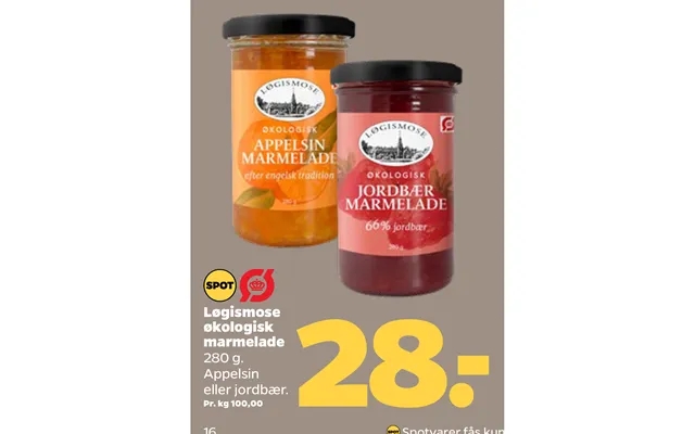 Løgismose Økologisk Marmelade product image