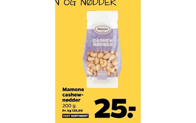 Mamone cashews product image