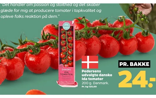 Pedersen selected danish ida tomatoes product image
