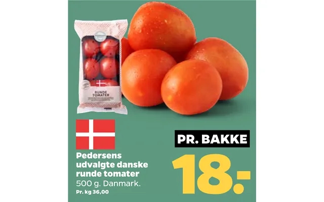 Pedersen selected danish round tomatoes product image