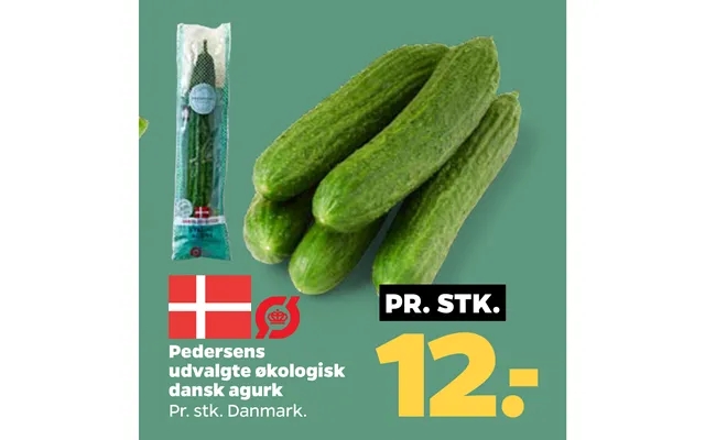Pedersen selected organic danish cucumber product image