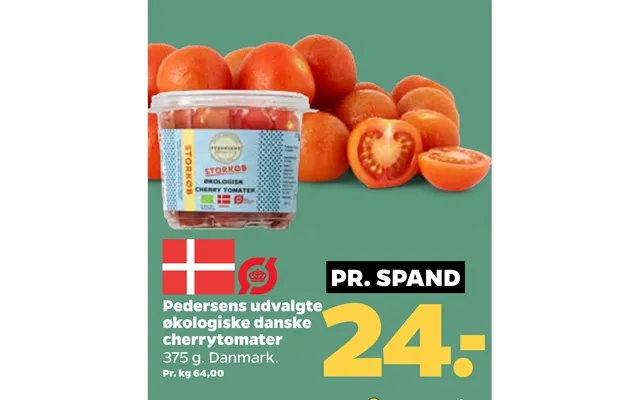Pedersen selected organic danish cherry tomatoes product image
