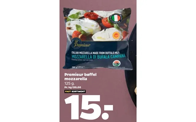 Premieur buffalo mozzarella product image