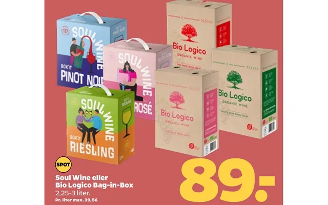 Soul Wine Eller Bio Logico Bag-in-box product image