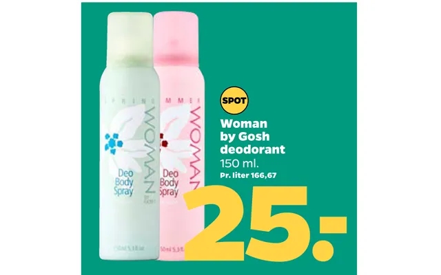 Woman By Gosh Deodorant product image