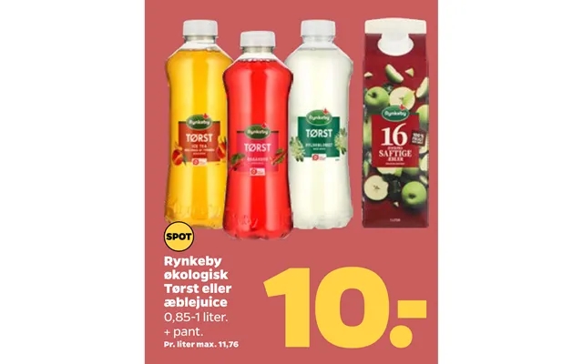 Rynkeby Økologisk Tørst Eller Æblejuice product image