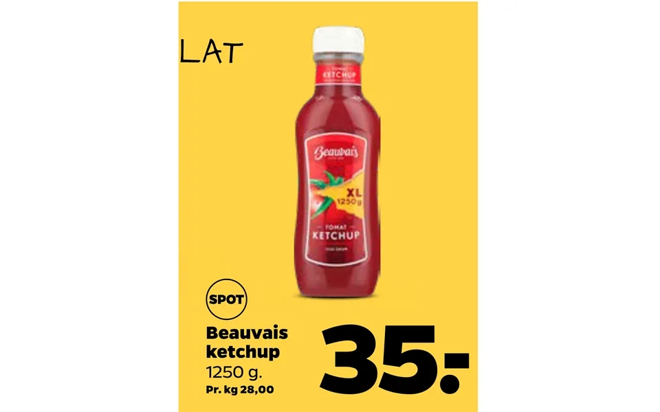 Beauvais ketchup