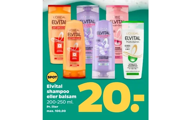 Elvital Shampoo Eller Balsam product image