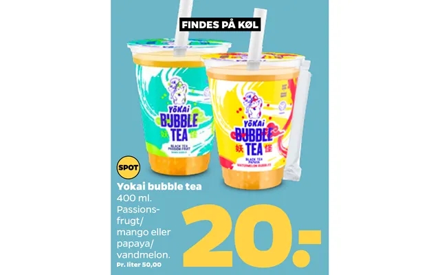 Findes På Køl Yokai Bubble Tea product image