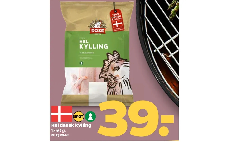 Hel Dansk Kylling