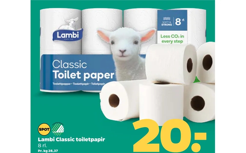 Lambi Classic Toiletpapir