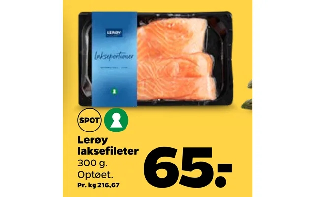 Lerøy salmon fillets product image