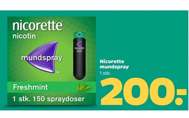 Nicorette mouthsprays product image