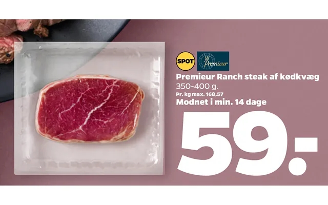 Premieur Ranch Steak Af Kødkvæg product image