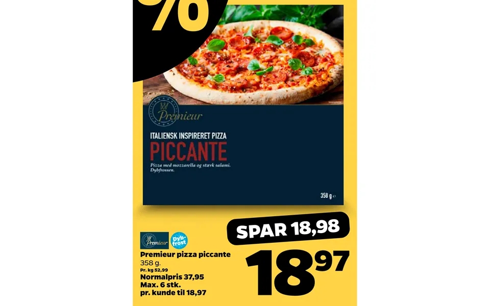 Premieur Pizza Piccante