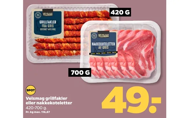 Palatability grillfakler or cutlets product image