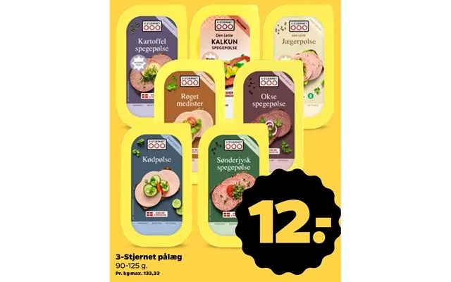 3-stjernet Pålæg product image