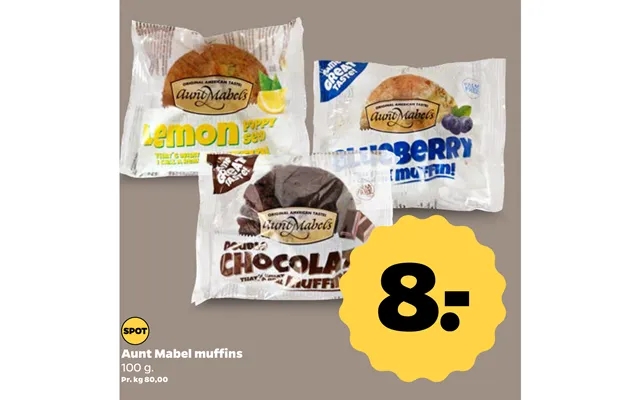 Aunt mabel muffins product image