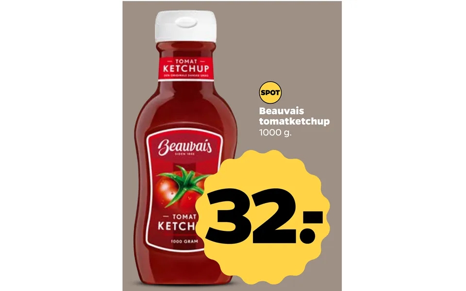 Beauvais tomato ketchup