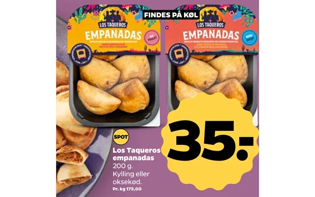 Available on keel los taqueros empanadas product image