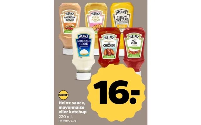 Heinz sauce, mayonnaise or ketchup product image