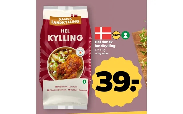 Whole danish landkylling product image