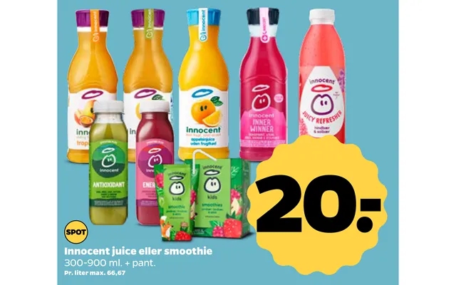 Innocent juice or smoothie product image